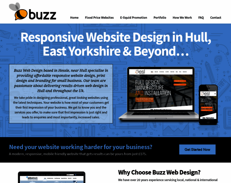 Buzz-webdesign.co.uk thumbnail