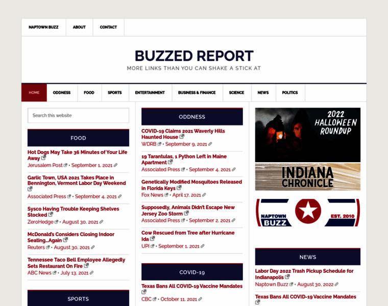 Buzzedreport.com thumbnail