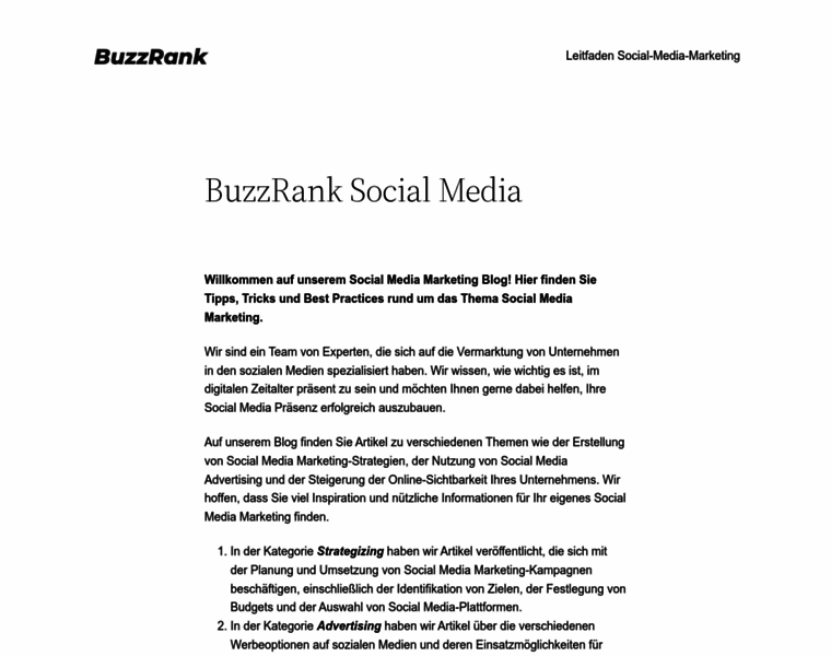 Buzzrank.de thumbnail