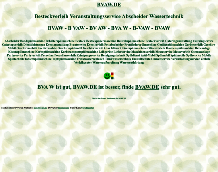 Bvaw.de thumbnail