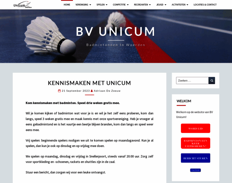 Bvunicum.nl thumbnail