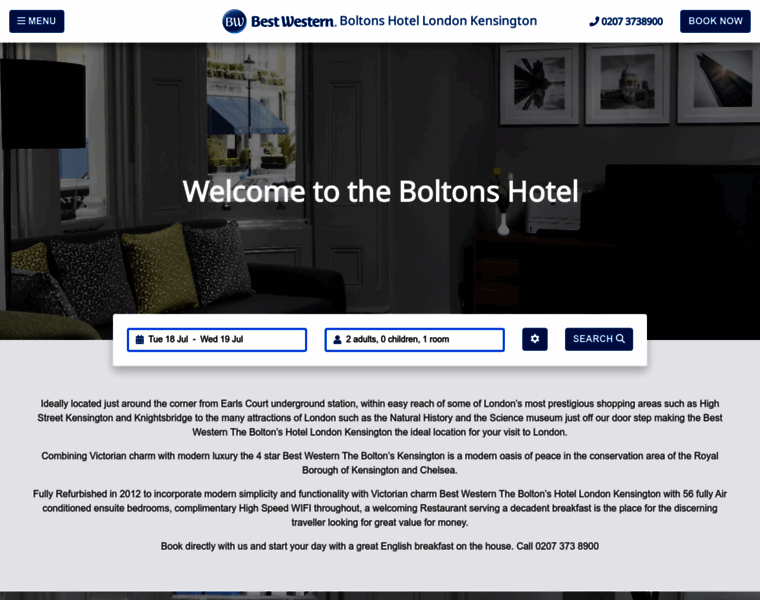 Bw-theboltonshotel.co.uk thumbnail