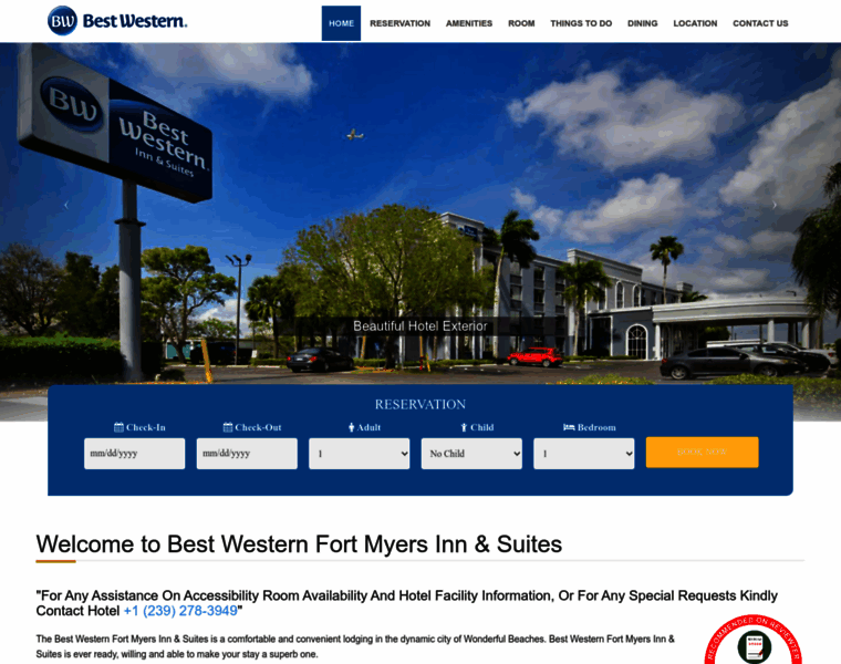 Bwfortmyers.com thumbnail