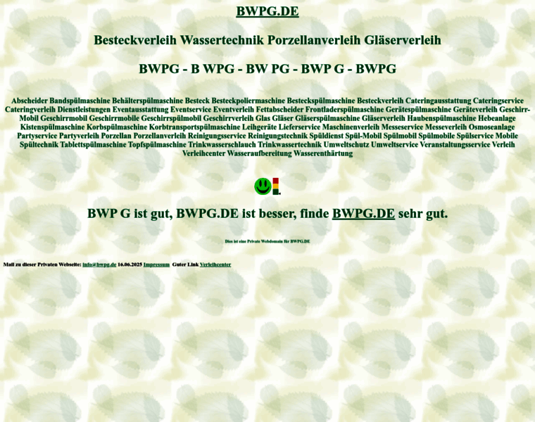 Bwpg.de thumbnail