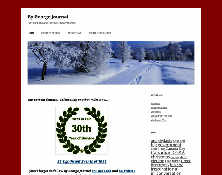 Bygeorgejournal.ca thumbnail