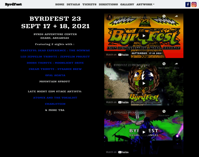 Byrdfest.com thumbnail