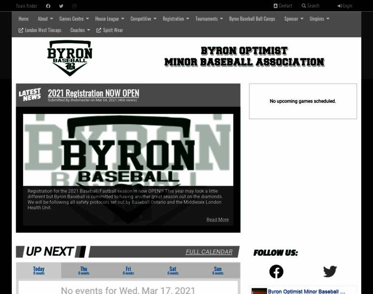 Byronbaseball.ca thumbnail