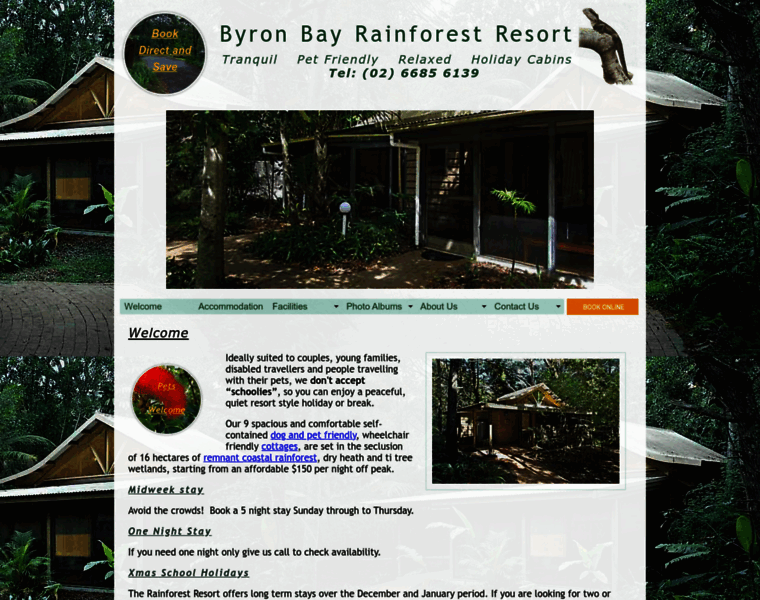 Byronbayrainforestresort.com.au thumbnail