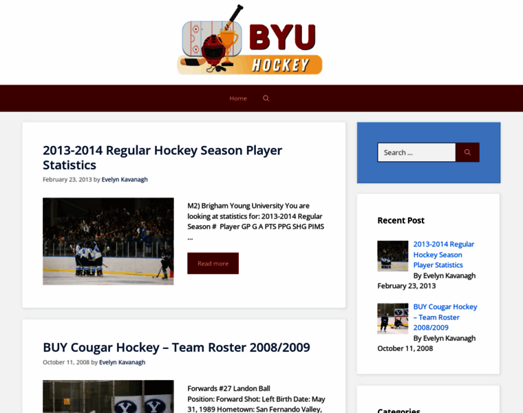 Byuhockey.org thumbnail