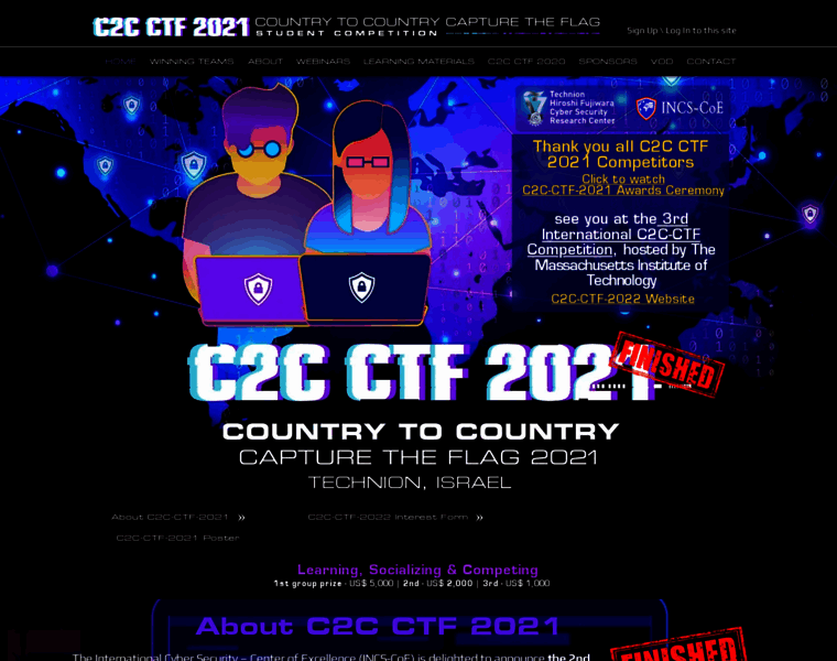 C2c-ctf-2021.org thumbnail