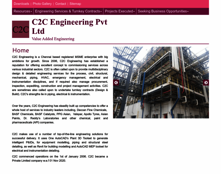 C2cengineering.co.in thumbnail