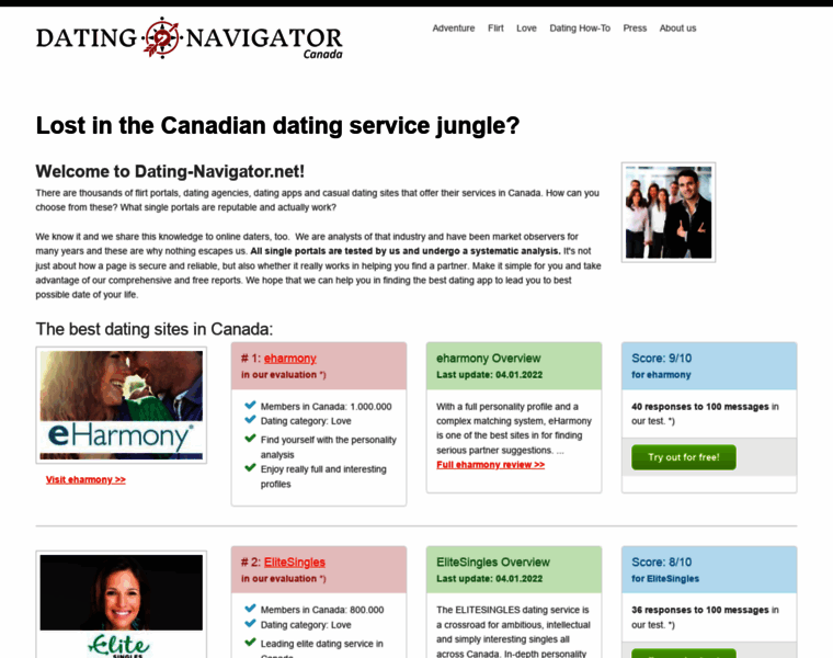 Ca.dating-navigator.net thumbnail