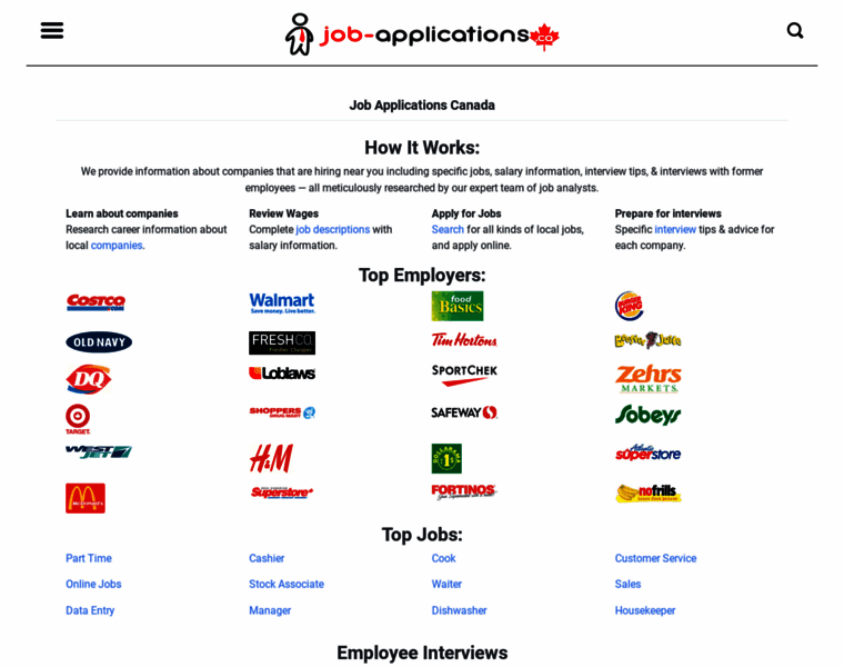 Ca.job-applications.com thumbnail