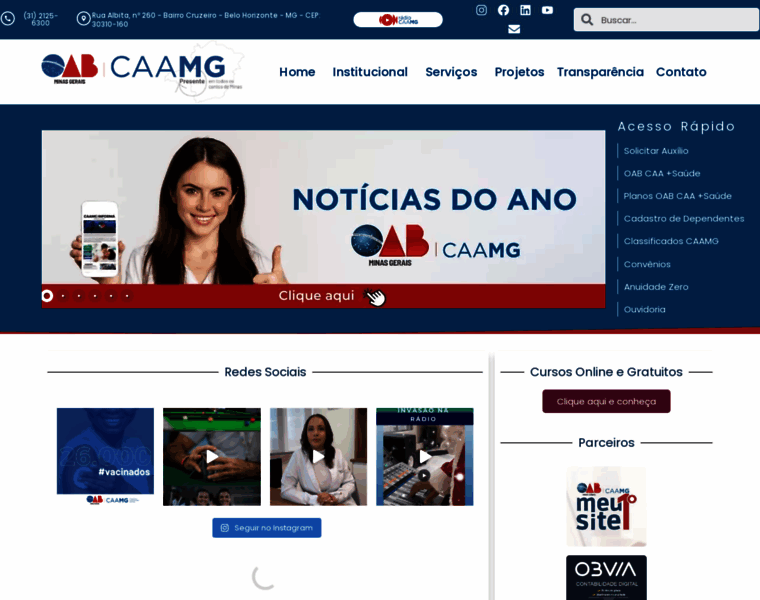 Caamg.org.br thumbnail