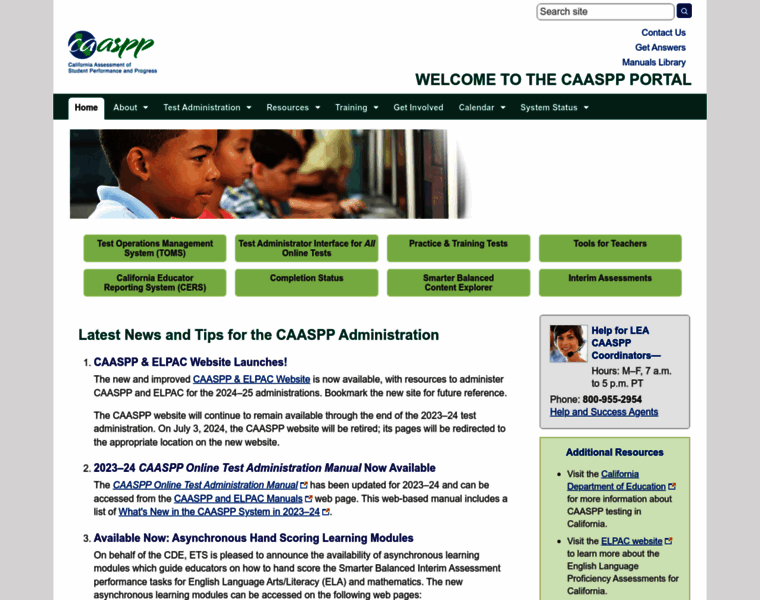 Caaspp.org thumbnail