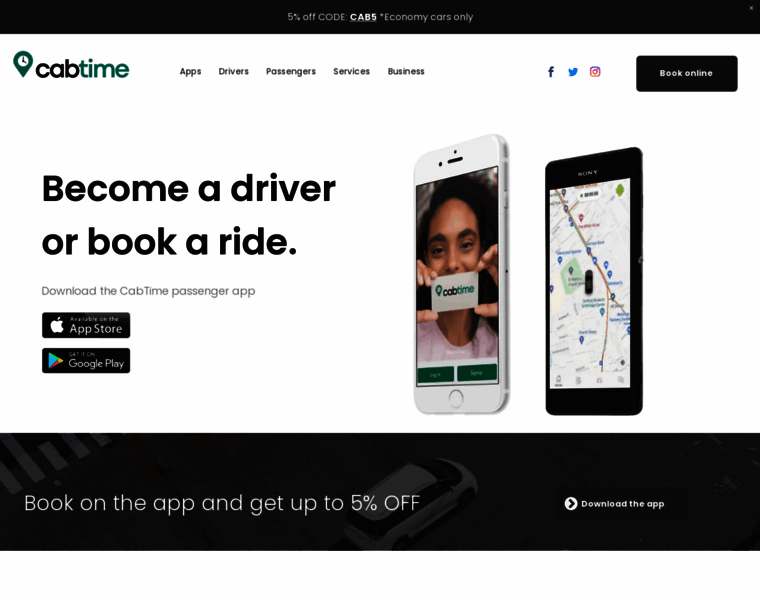 Cab-time.co.uk thumbnail