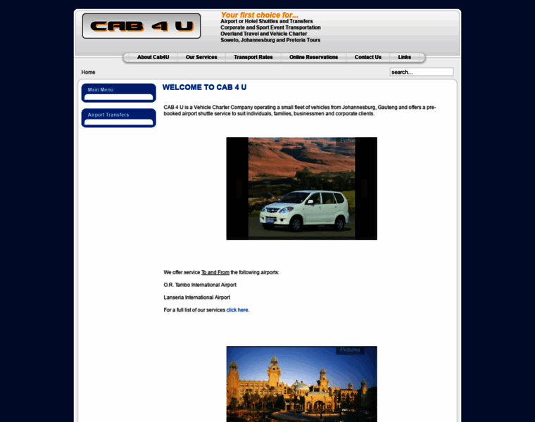 Cab4u.co.za thumbnail