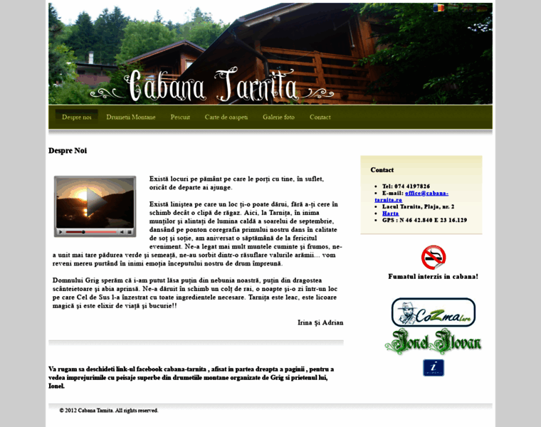 Cabana-tarnita.ro thumbnail