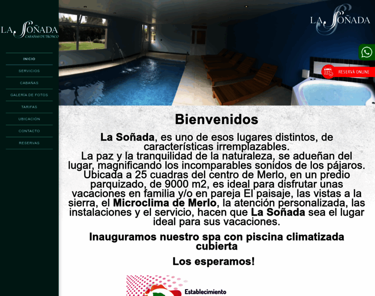 Cabaniaslasoniada.com.ar thumbnail