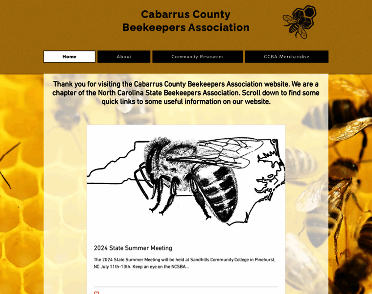 Cabarrusbees.com thumbnail