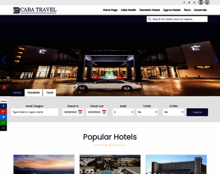 Cabatravel.com thumbnail Cabatravel.com thumbnail
