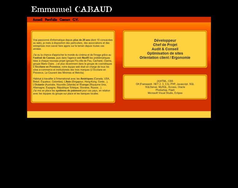 Cabaud.com thumbnail