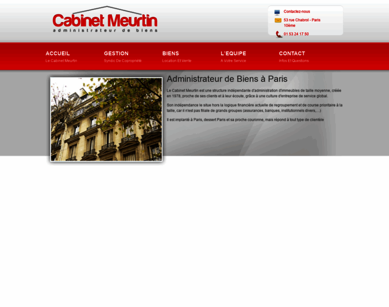 Cabinetmeurtin.com thumbnail