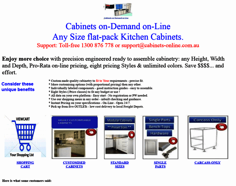 Cabinets-online.com.au thumbnail