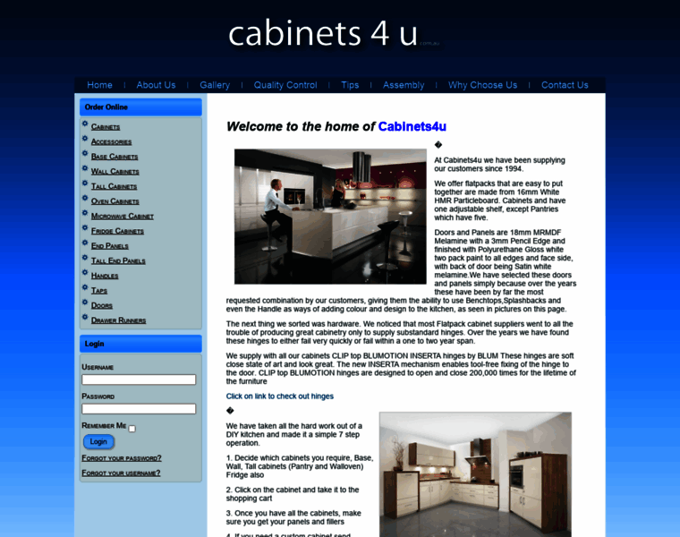 Cabinets4u.com.au thumbnail