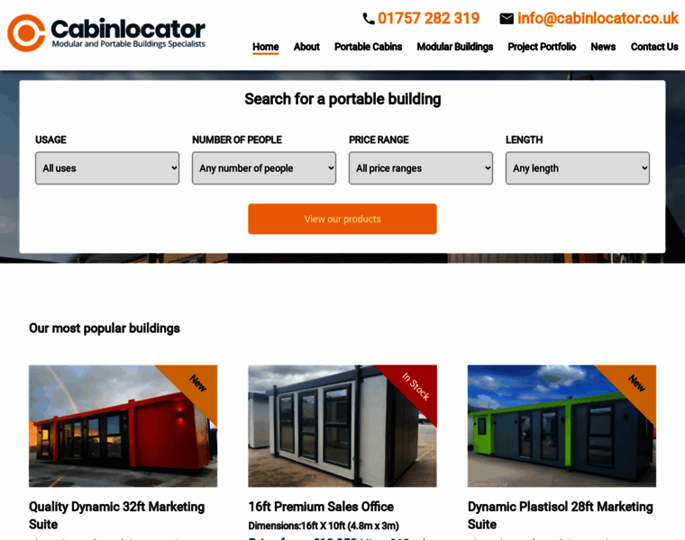 Cabinlocator.co.uk thumbnail