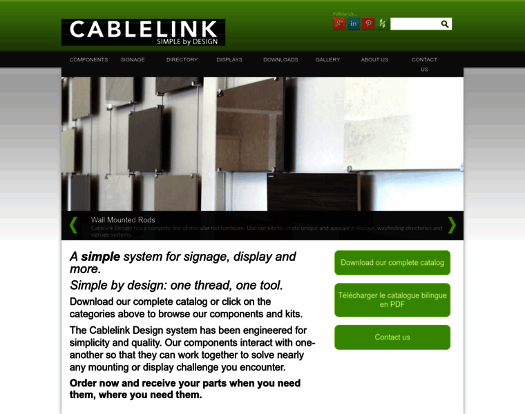 Cablelinkdesign.com thumbnail