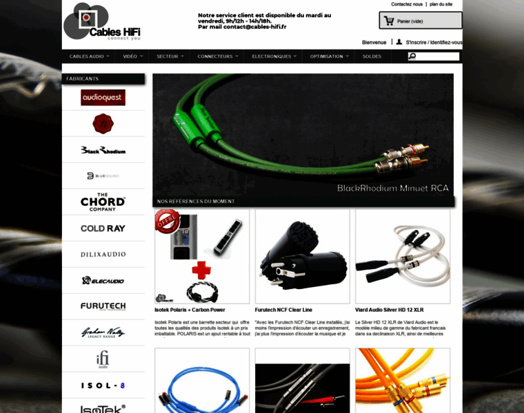 Cables-hifi.fr thumbnail