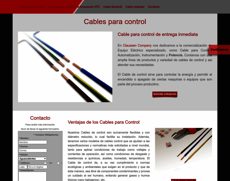 Cablesparacontrol.com thumbnail