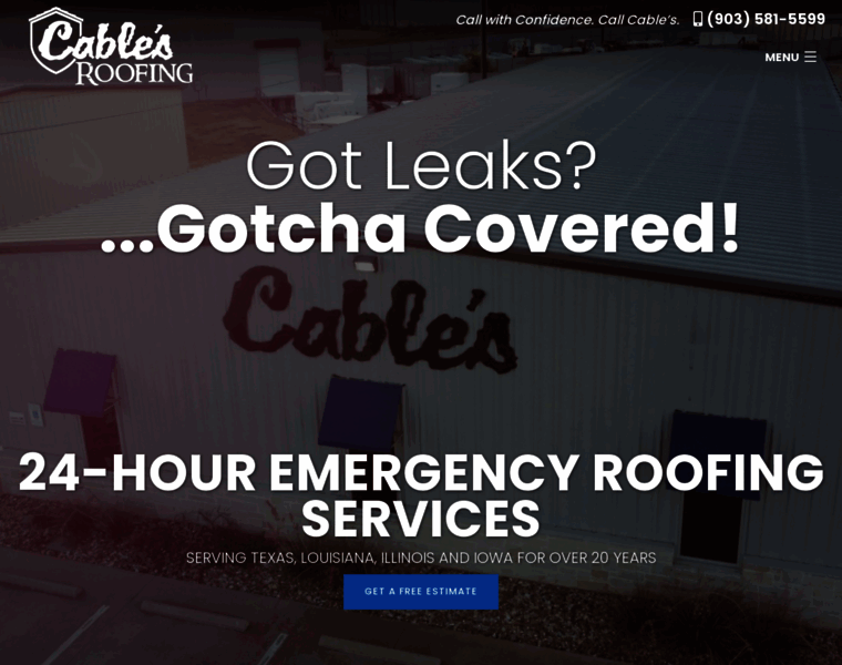 Cablesroofing.com thumbnail