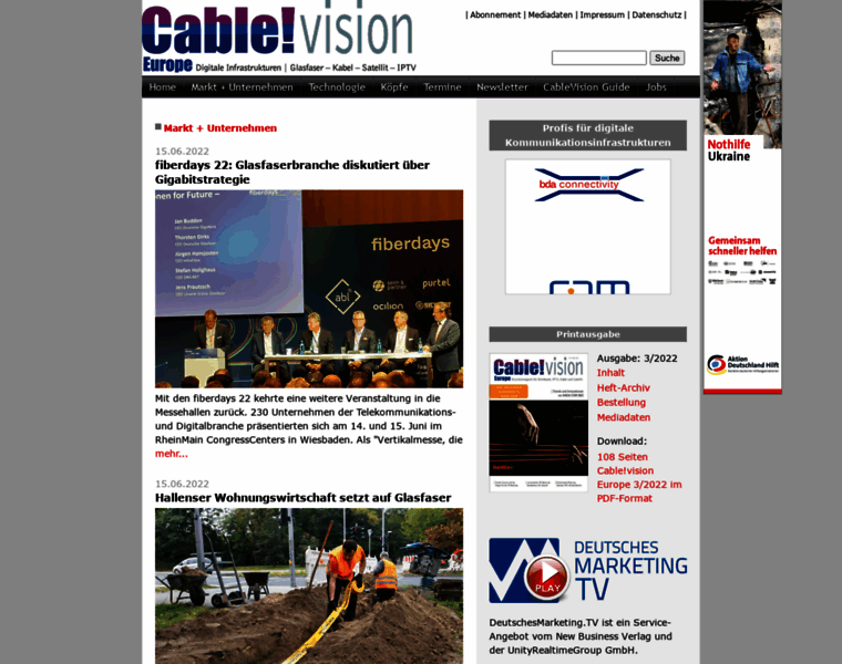 Cablevision-europe.de thumbnail