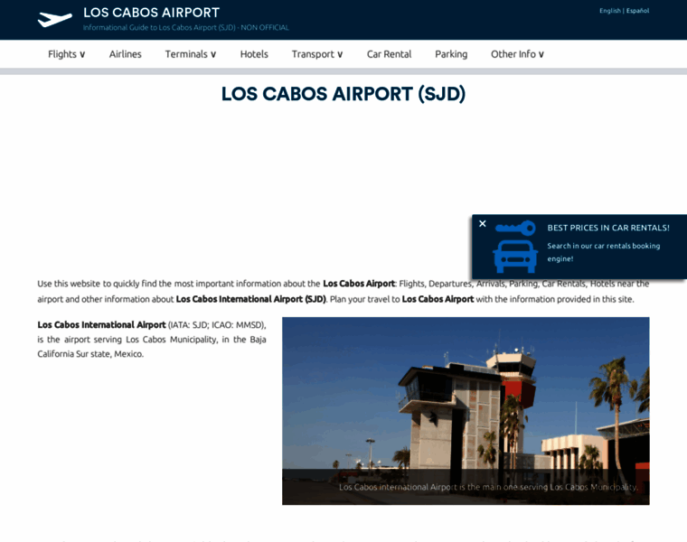 Cabo-airport.com thumbnail