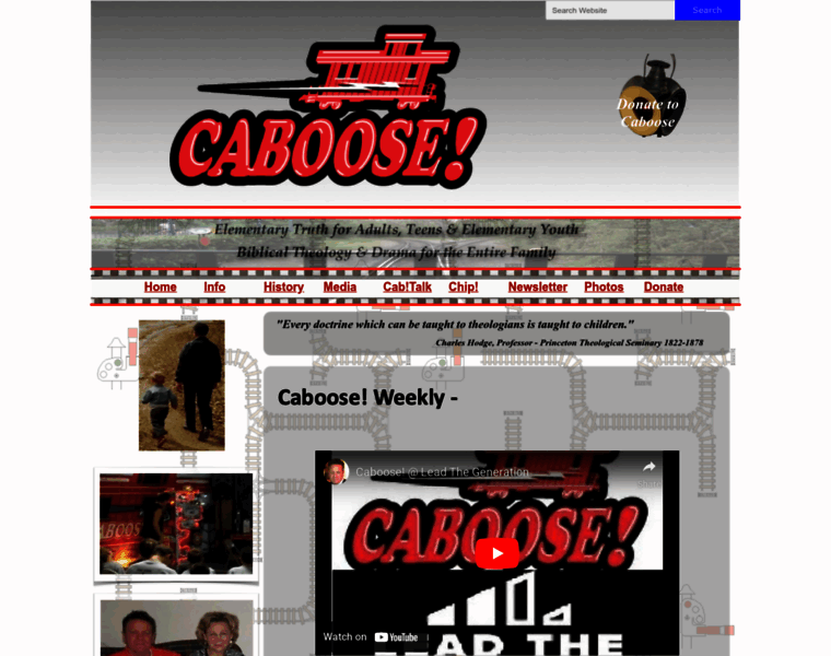 Cabooseministries.org thumbnail