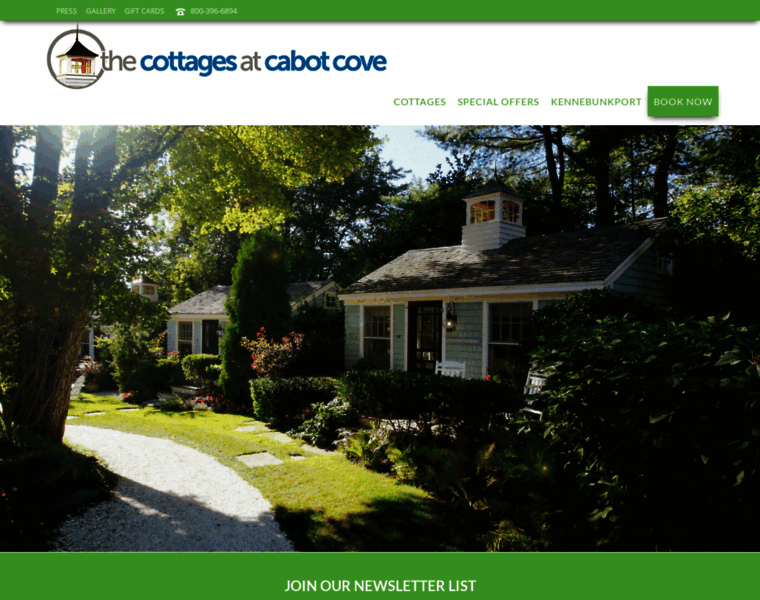 Cabotcovecottages.com thumbnail