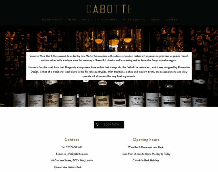 Cabotte.co.uk thumbnail