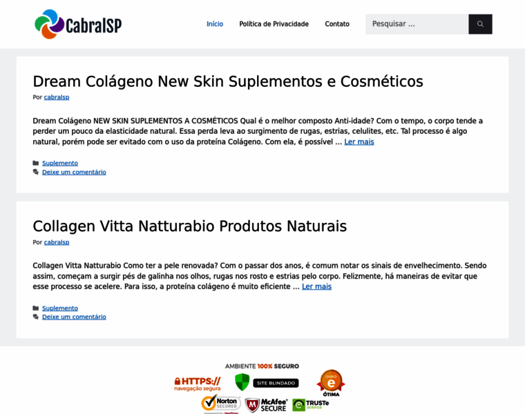 Cabralsp.com.br thumbnail