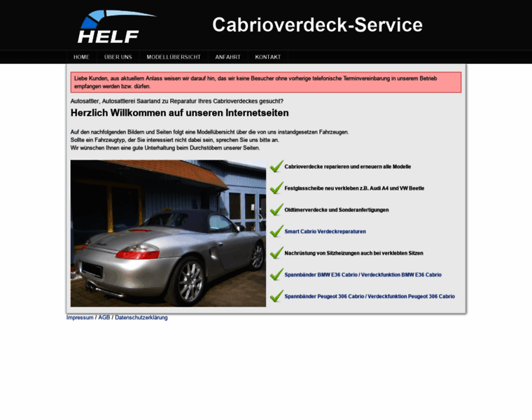 Cabrioverdeck-service.de thumbnail