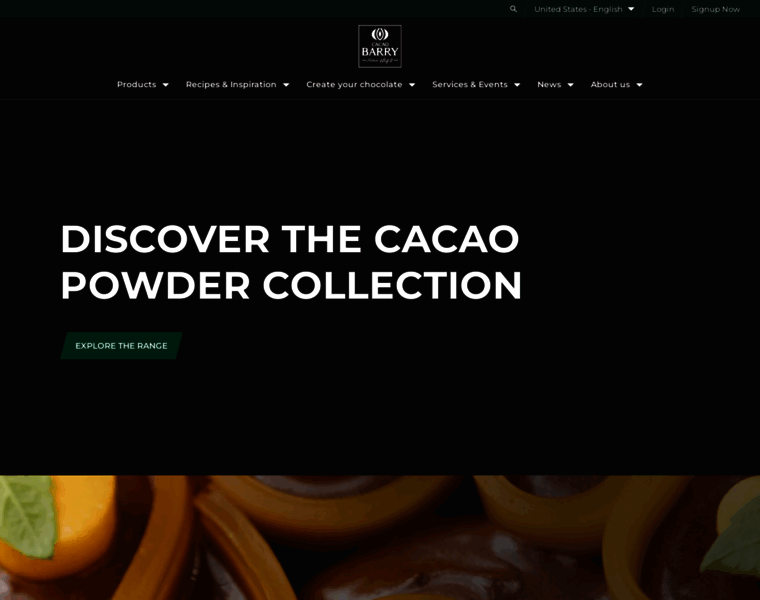 Cacao-barry.com thumbnail