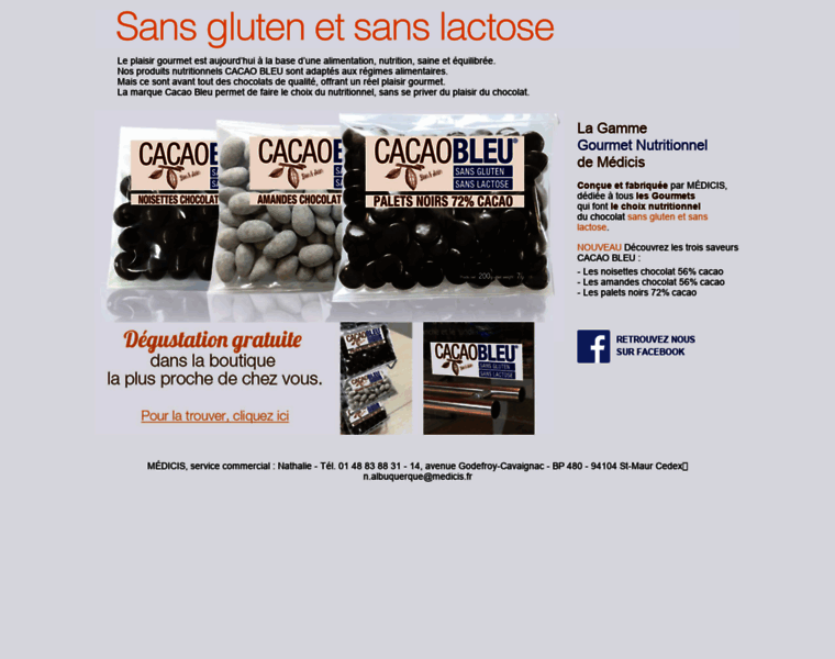 Cacao-bleu.fr thumbnail