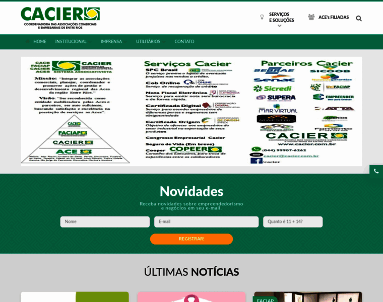Cacier.com.br thumbnail