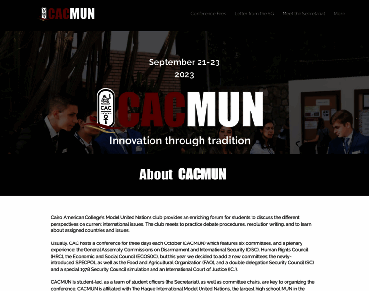 Cacmun.org thumbnail