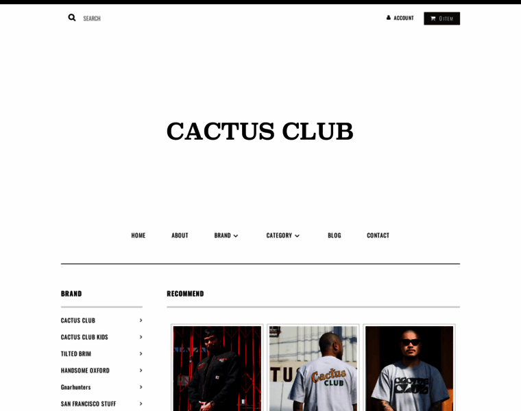 Cactusclub.jp thumbnail