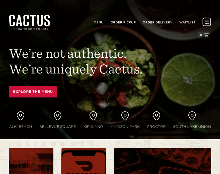 Cactusrestaurants.com thumbnail