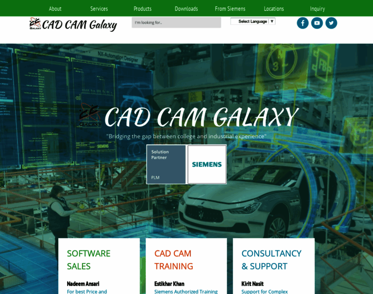 Cadcamgalaxy.com thumbnail