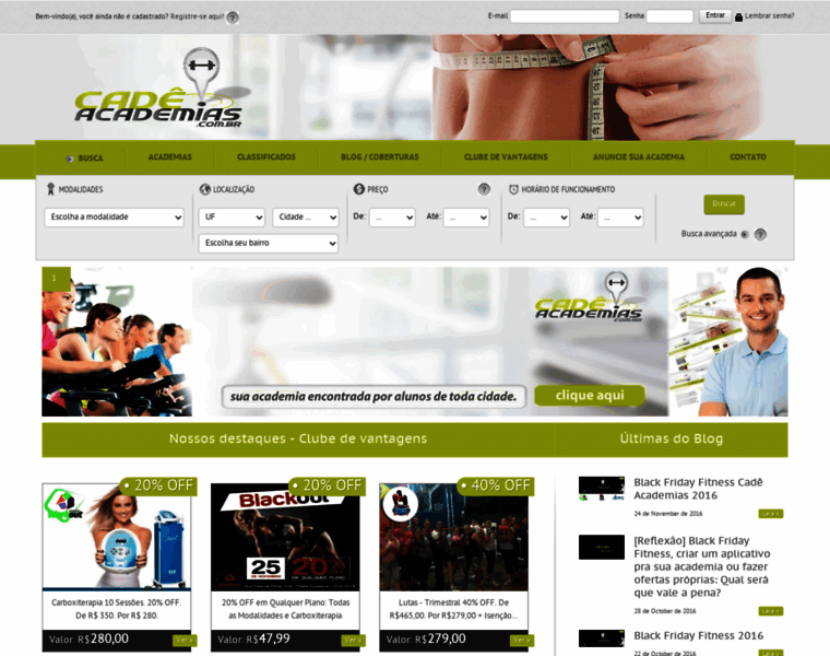Cadeacademias.com.br thumbnail