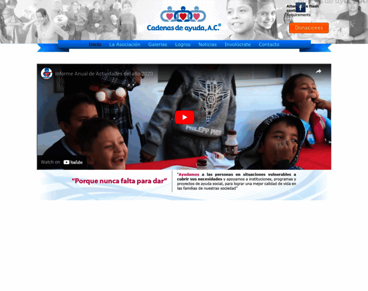 Cadenasdeayuda.org thumbnail